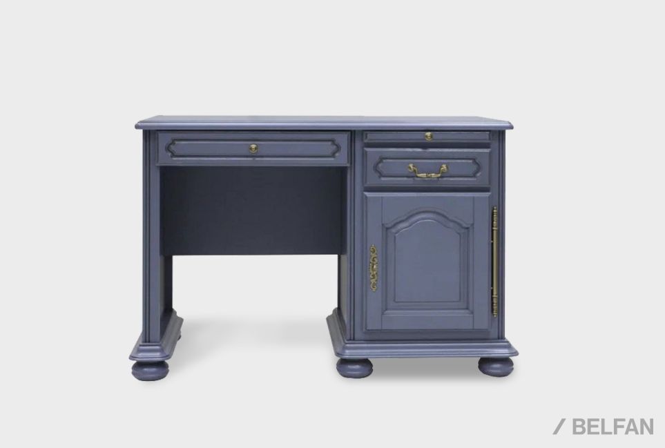 Стол письменный "Давиль" 1420 массив и шпон дуба 1