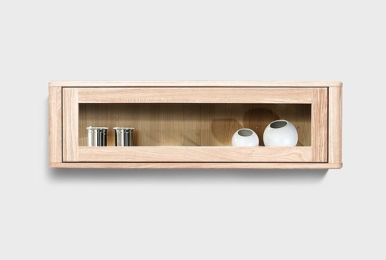 Шкаф навесной "Норд" массив дуба 2