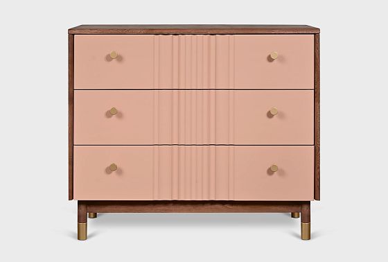 Комод "Меридиан" 3 массив дуба, МДФ 2