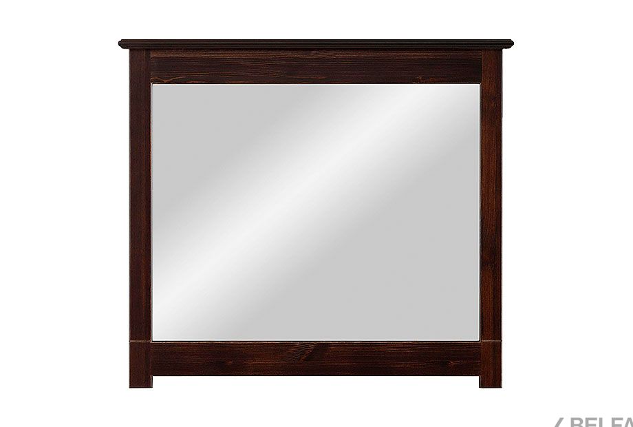 Зеркало навесное "Рауна" массив сосны 1