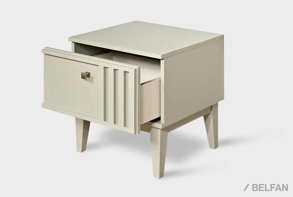 Тумба прикроватная "Чикаго" (правая) массив и шпон дуба 4