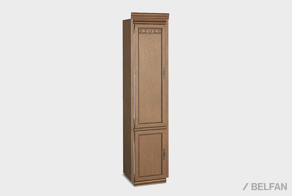 Шкаф 1-но дверный "Тэфи" (левый) массив и шпон дуба 1