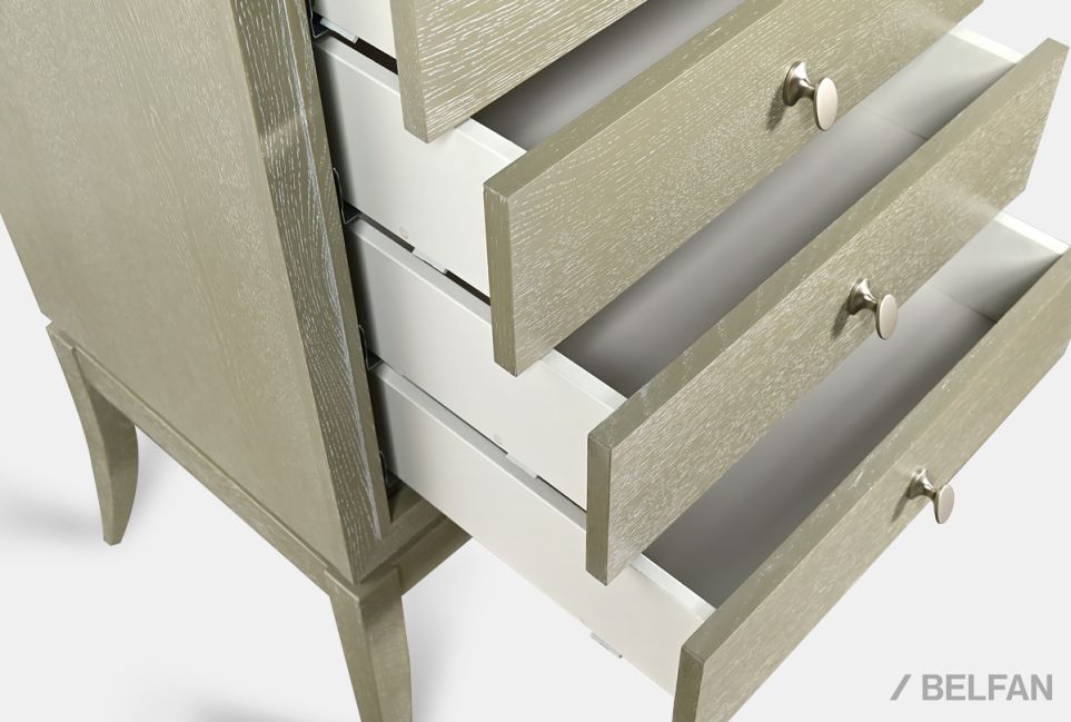 Комод высокий "Коста" массив и шпон дуба 5