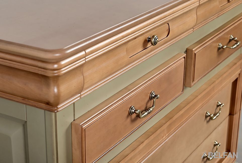 Комод "Оливия" массив и шпон ольхи 11