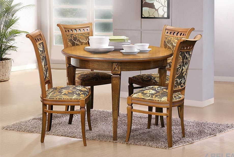 Стол обеденный "Верди Люкс 12А" массив и шпон дуба 3