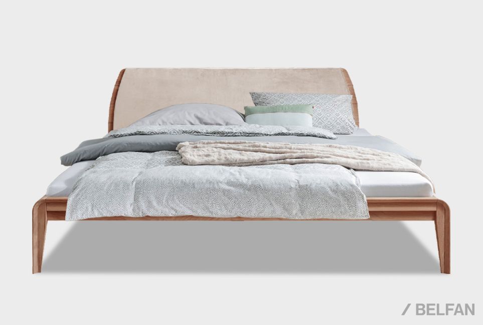 Кровать "Монблан" массив дуба 1