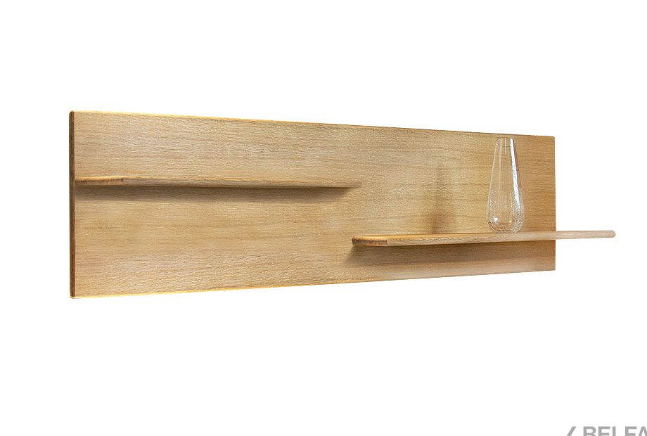 Полка настенная "Хедмарк" 180-2 шпон дуба 1