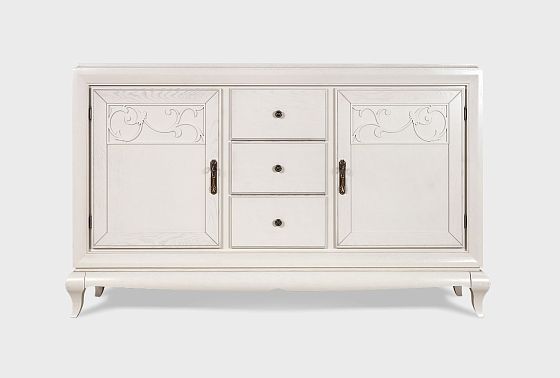 Тумба "Соната" 3 (с ящиками) массив и шпон дуба 8