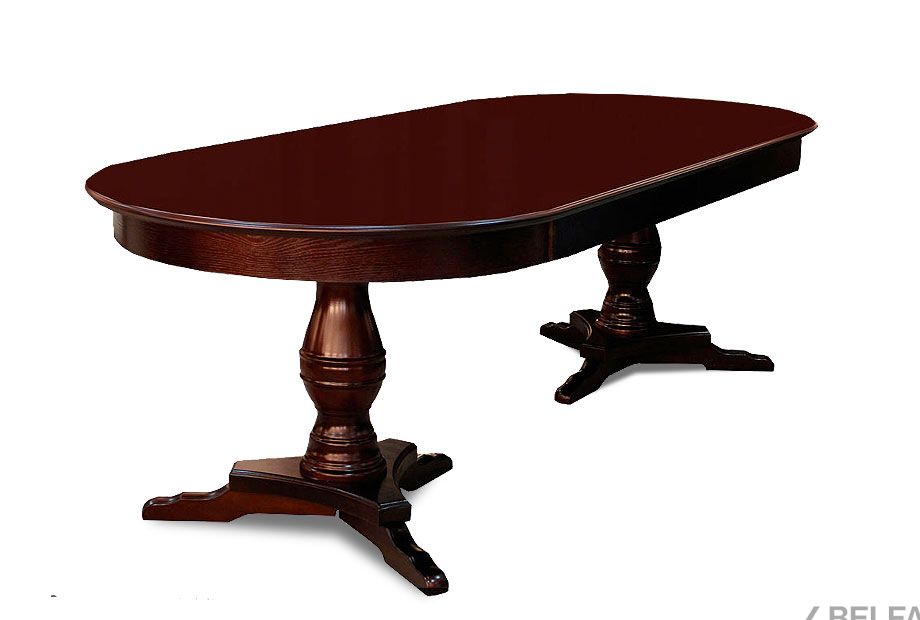 Стол обеденный "Полонез" 41 массив и шпон дуба 1