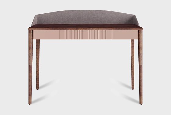 Стол туалетный "Меридиан" с декором (с мягким элементом) массив дуба, МДФ 3