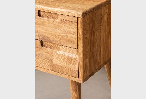 Стол письменный "Ирвинг" (2 тумбы) массив дуба 12