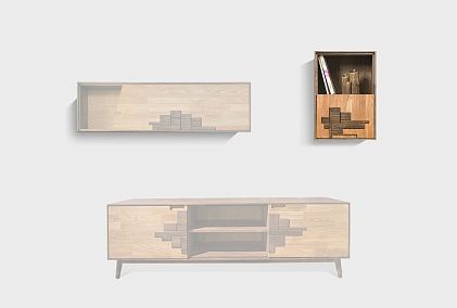 Шкаф навесной "Ирвинг Дизайн" 60 (правый)