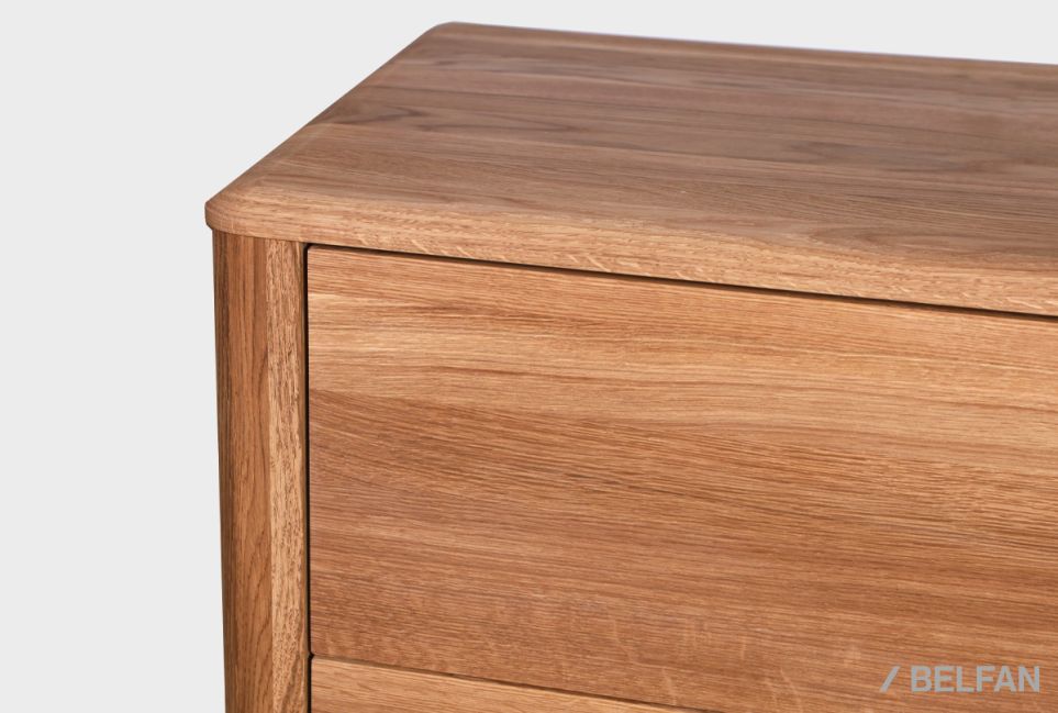 Тумба под ТВ «Тор» массив дуба 4