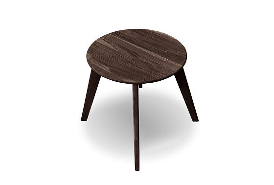 Стол журнальный "Арт" круглый 263 массив дуба 5