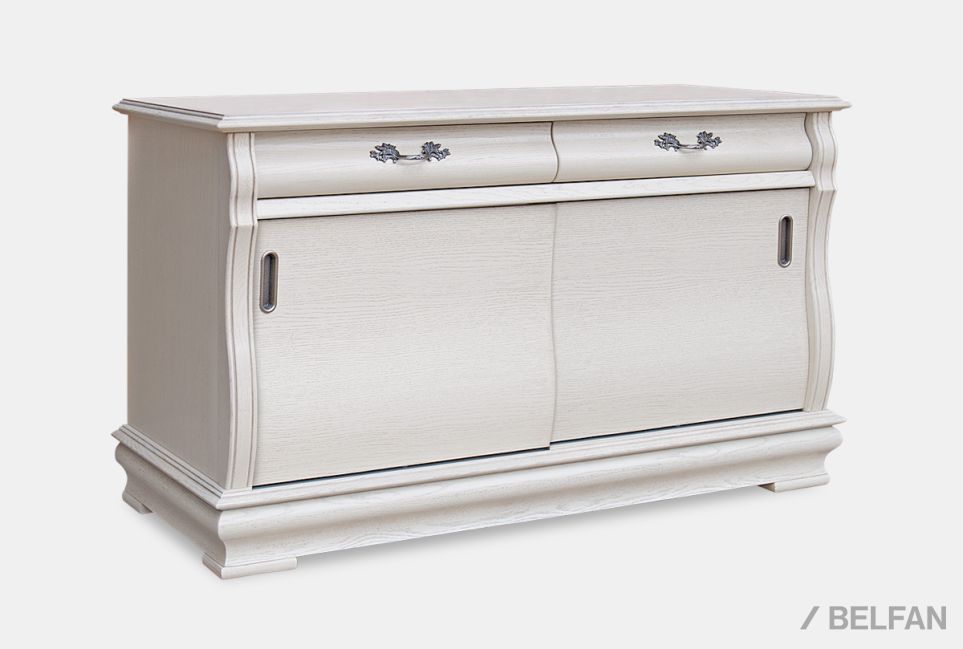 Тумба "Тэфи" 08 массив и шпон дуба 1