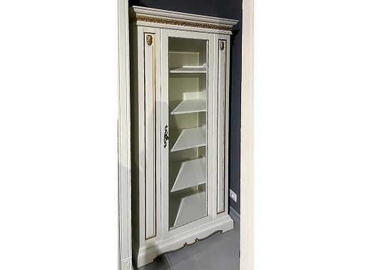 Шкаф для книг 1-но дв."Милана" 8/1 (правый) массив дуба 2