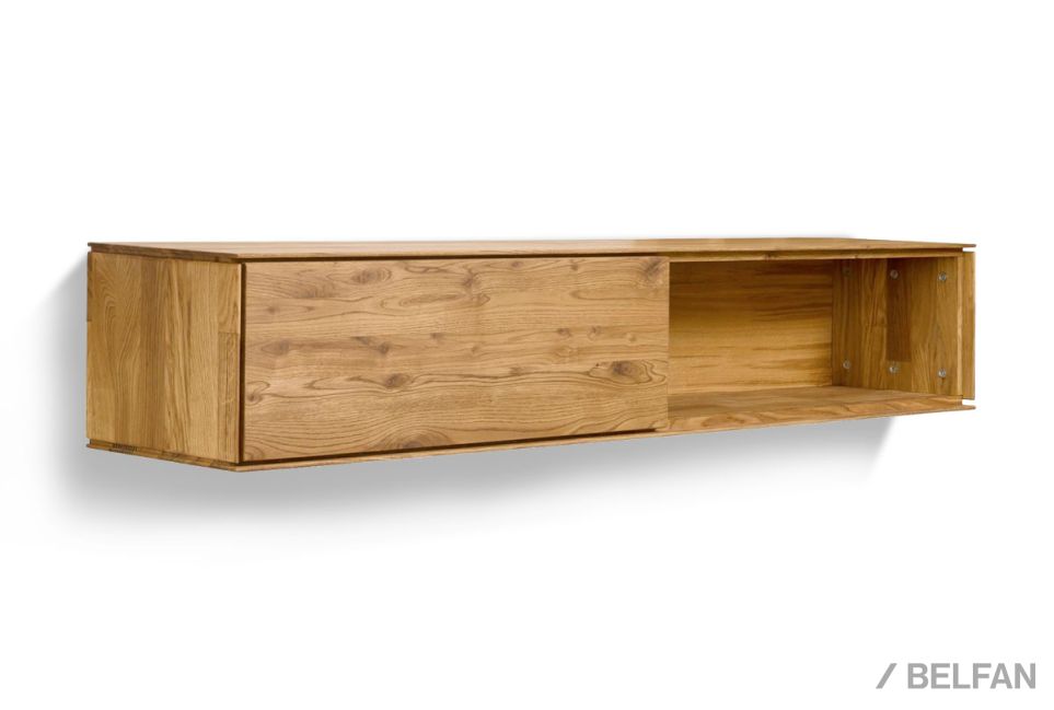 Тумба навесная "Гринвуд" 150 массив дуба 1