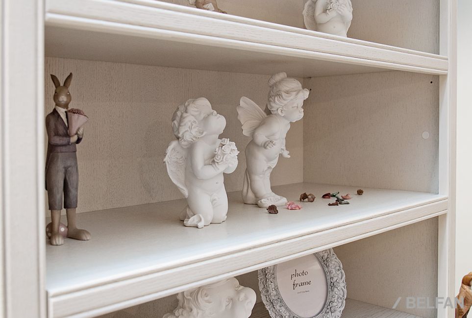 Стеллаж "Тэфи" массив и шпон дуба 2