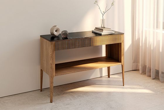 Стол-консоль "Бергамо" массив дуба 6