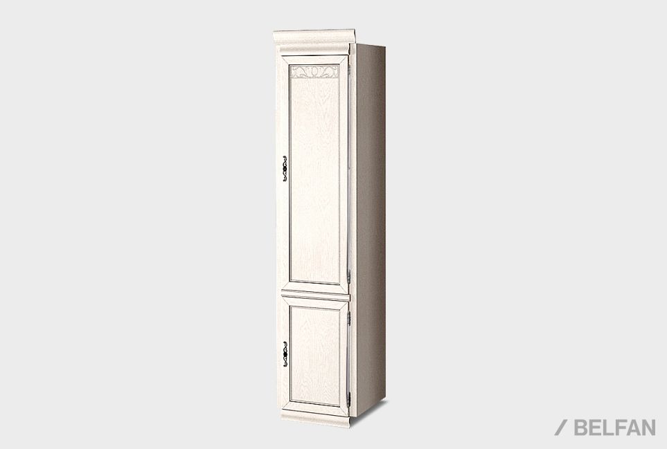 Шкаф 1-но дверный "Тэфи" (правый) массив и шпон дуба 1