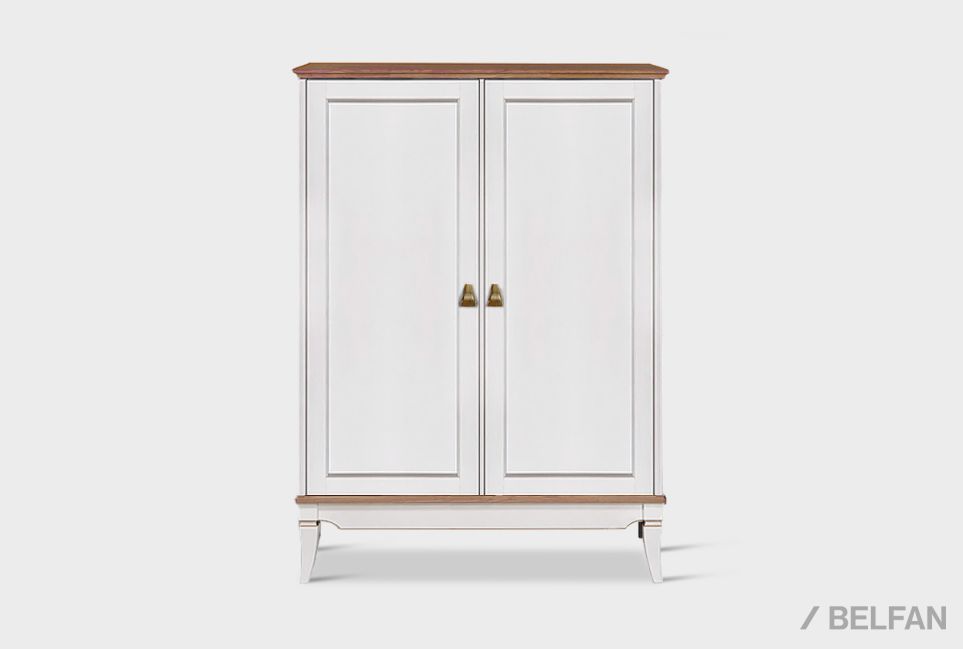 Тумба высокая "Стюарт" массив и шпон дуба 1