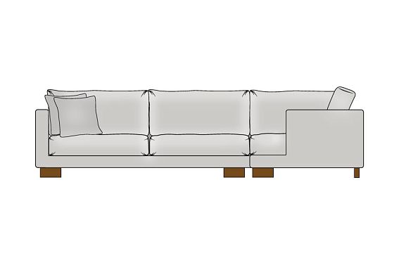 "Леформ" диван угловой  14