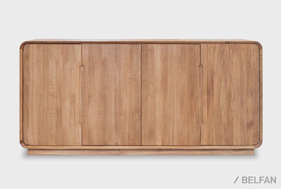 Тумба "Монблан" 4 массив дуба 3