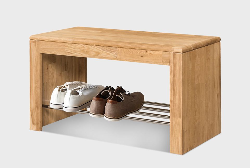 Тумба для обуви "Арт"; бейц-масло