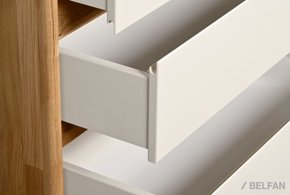 Комод "Уоллстрит" 3 массив дуба, МДФ 6