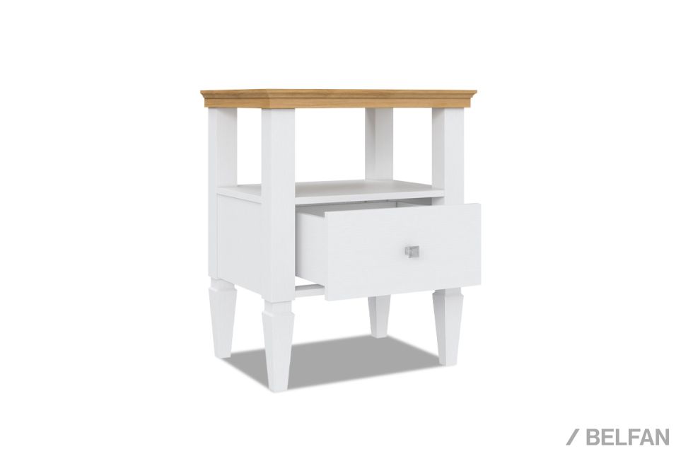 Тумба прикроватная "Ольса" 01 массив сосны 3