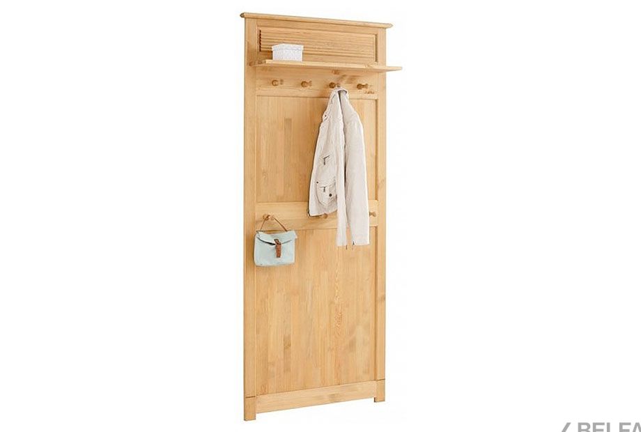 Вешалка настенная "Рауна" 200 массив сосны 1