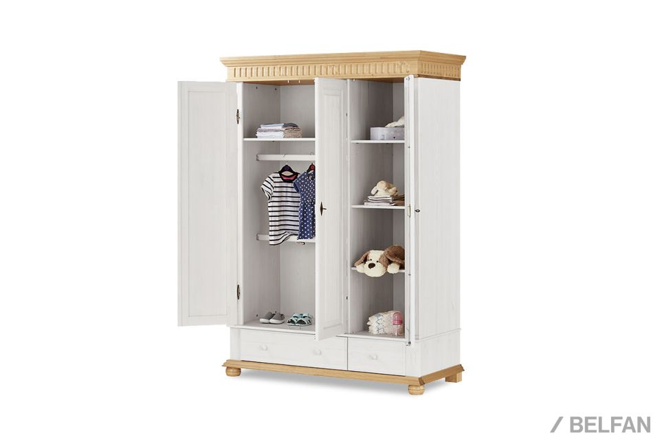 Шкаф "Хельсинки-3" (детский) массив сосны 3