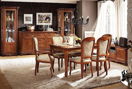 Шкаф для книг "Алези 8/1" (правый) массив и шпон дуба 3