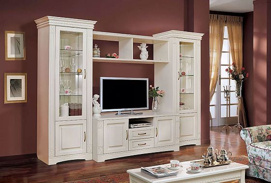 Шкаф комбинированный "Верди Люкс Т1" массив и шпон дуба 2