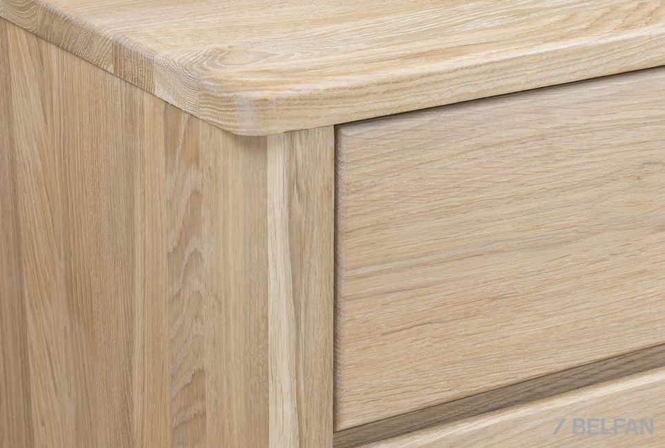 Тумба "Норд" (3 ящика) массив дуба 2