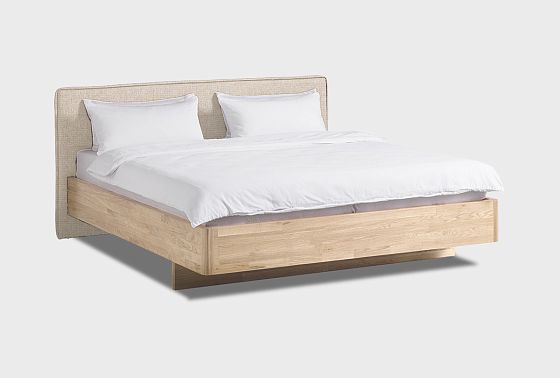 Кровать "Норд" (мягкое изголовье) массив дуба 5