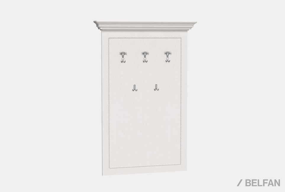 Вешалка настенная "Алези" массив и шпон дуба 1