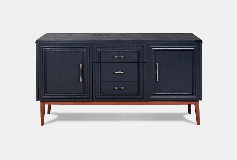 Тумба "Сакраменто" 3 (с ящиками); марципан, орех