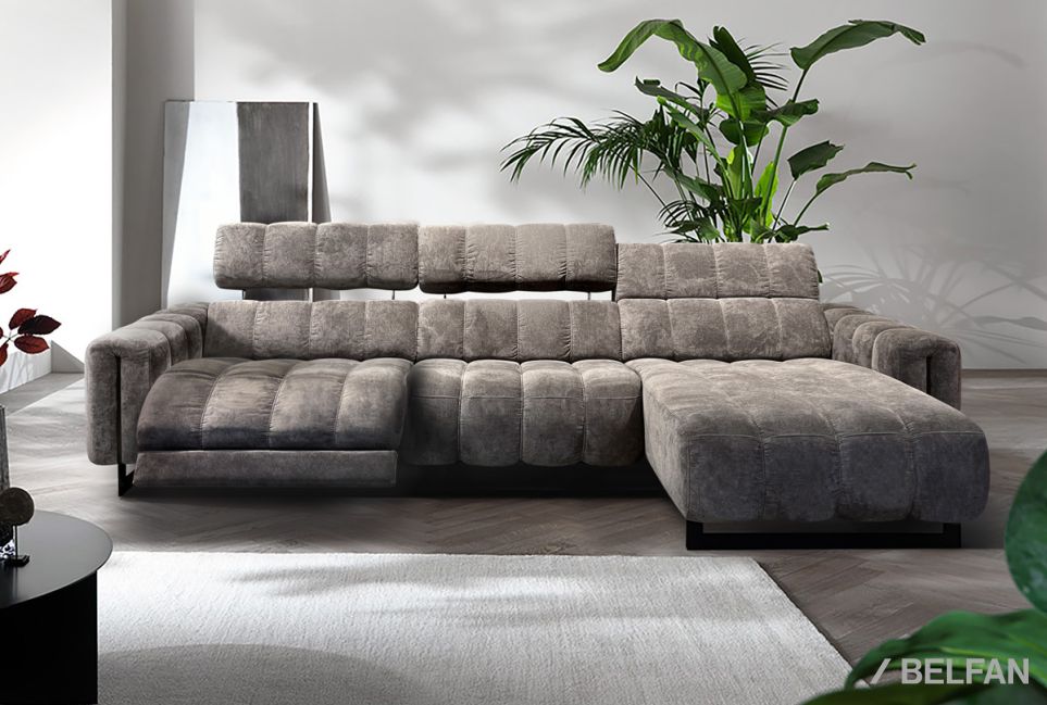 "Дженеси" диван с оттоманкой 3