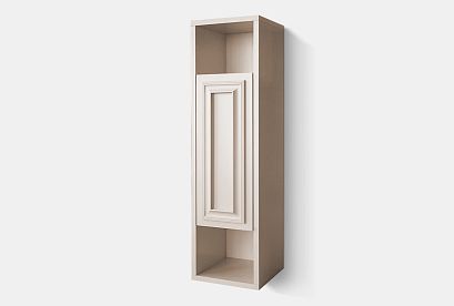 Шкаф настенный "Сакраменто" (левый); *А-016.17; марципан