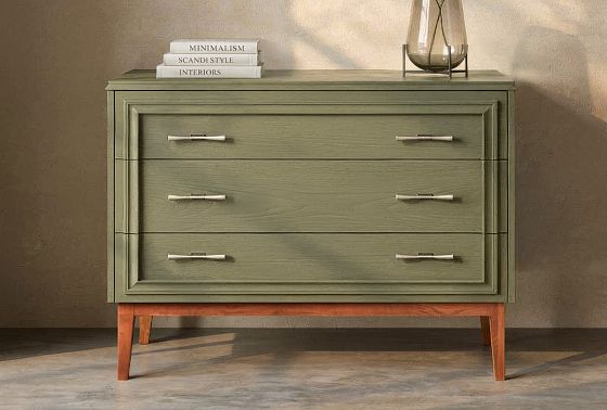 Комод "Сакраменто" массив и шпон дуба, МДФ 8