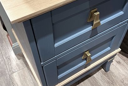 Тумба прикроватная "Стюарт"; *ГМ 6582; марено, натуральный дуб