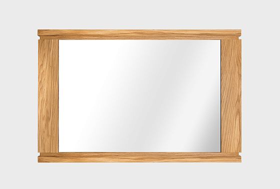 Зеркало настенное "Берген" массив и шпон дуба 7