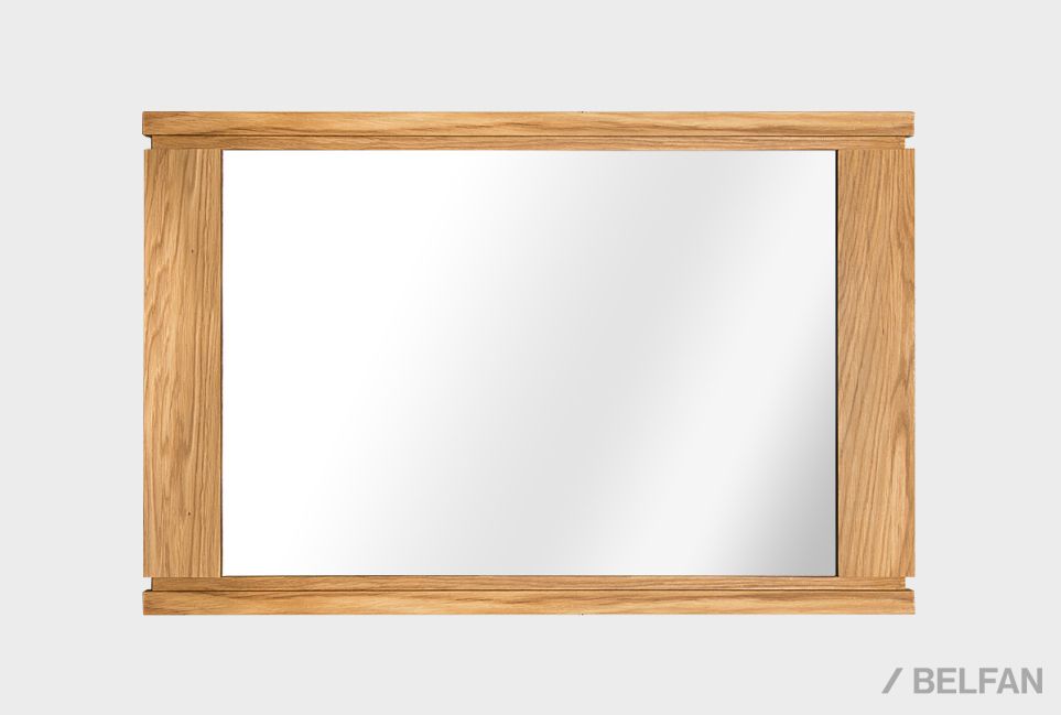 Зеркало настенное "Берген" массив и шпон дуба 1