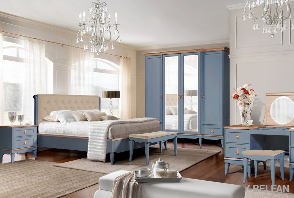 Кровать "Стюарт" (мягкое изголовье) массив и шпон дуба 2