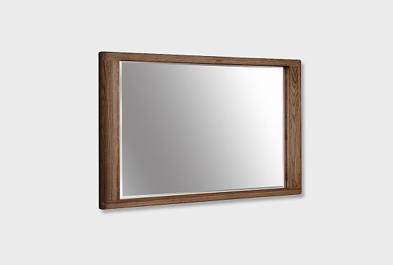 Зеркало настенное "Норд" массив дуба 2