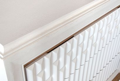 Комод "Армония" (узкий); *ММ-434-04-2; айвори+классик