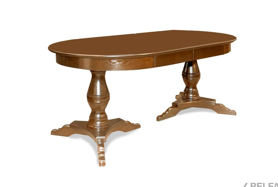 Стол обеденный "Полонез" 41 массив и шпон дуба 1