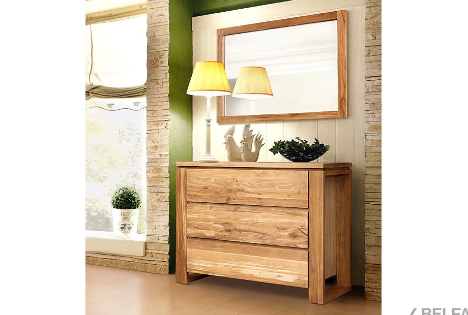 Комод "Берген" В-3 массив и шпон дуба 8