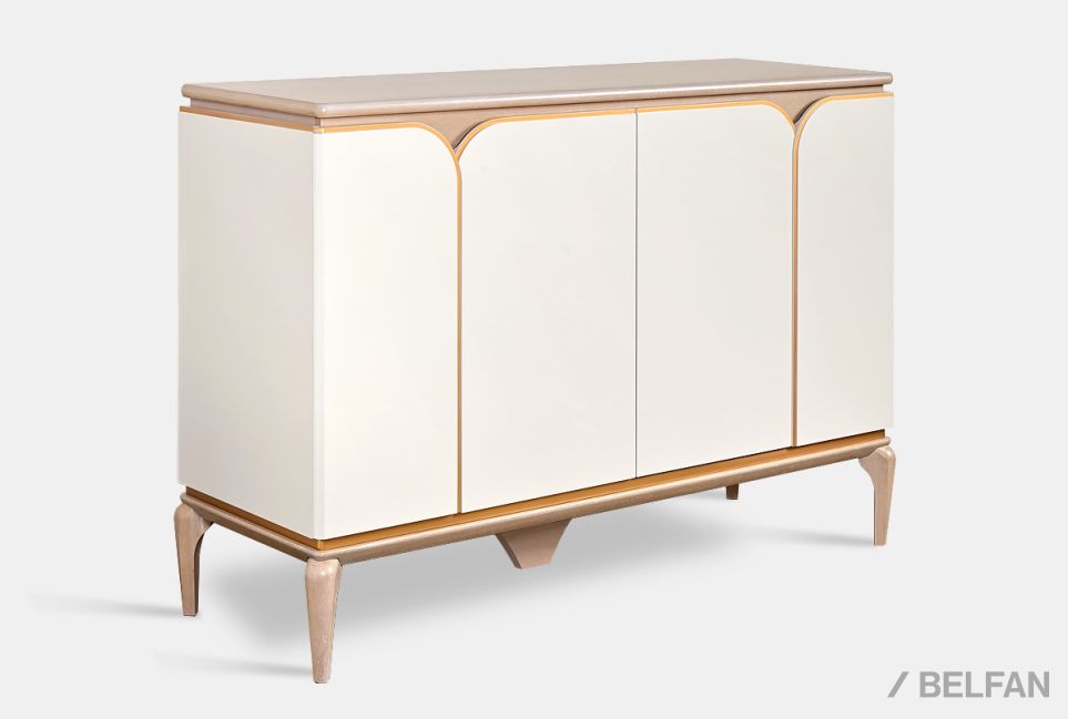 Тумба "Алекса" массив и шпон дуба, МДФ 1